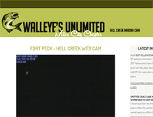 Tablet Screenshot of milescitywalleyes.com